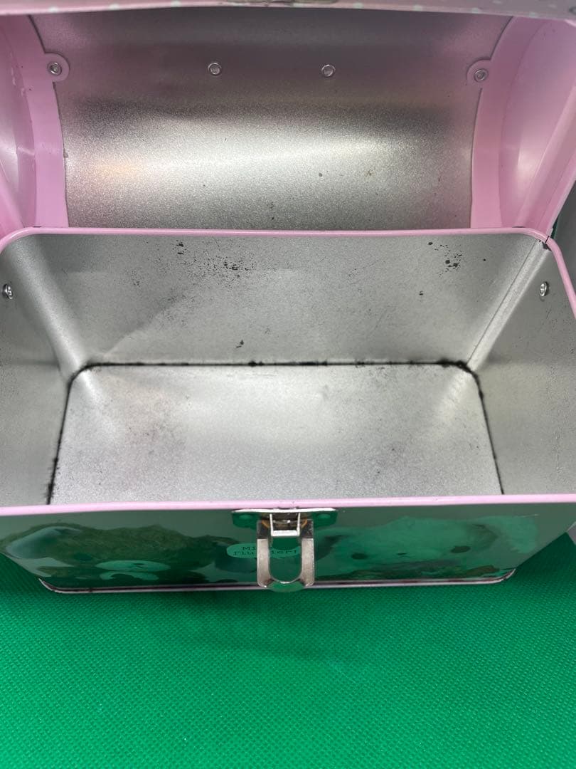 激レア 平成レトロ サンリオ シュガーバニーズ 持ち手付き　缶ケース