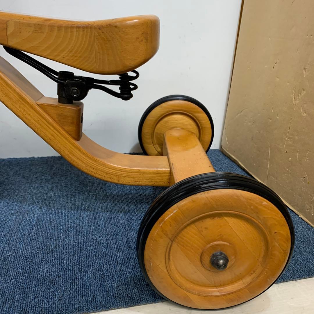 希少 木製 柏木工 KASHIWA幼児用 乗用玩具 三輪車 トライク