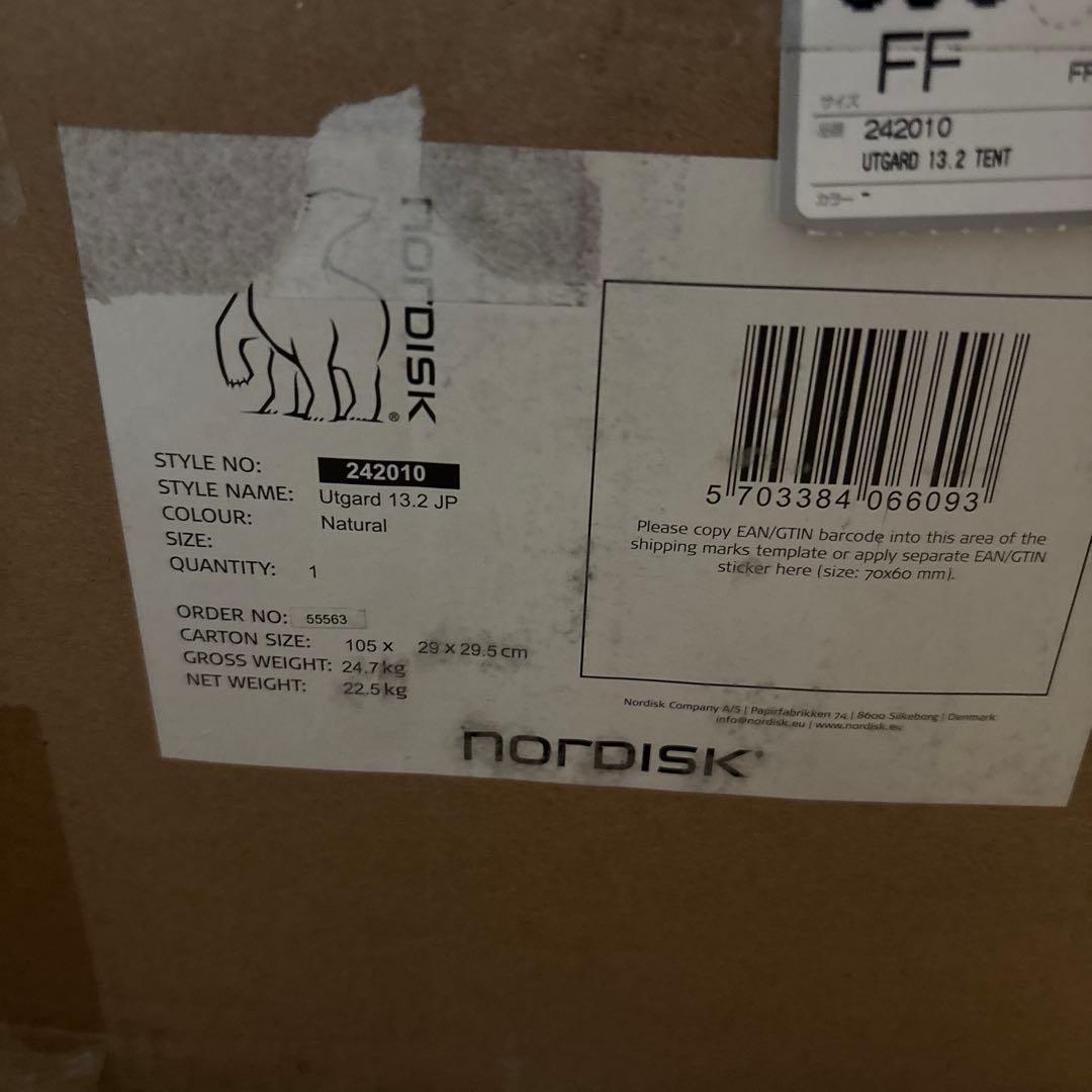 S新品NORDISK Utgard13.2 テント定価182600円テント