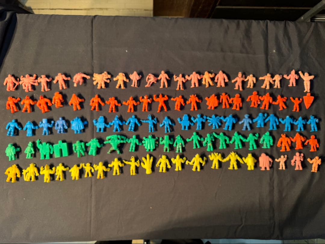 キン肉マン　キン消し　消しゴム　100体　当時物　まとめ売り　フィギュア