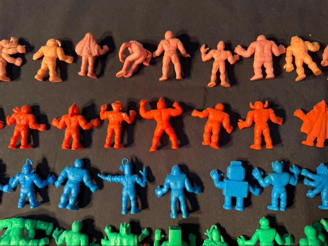 キン肉マン　キン消し　消しゴム　100体　当時物　まとめ売り　フィギュア