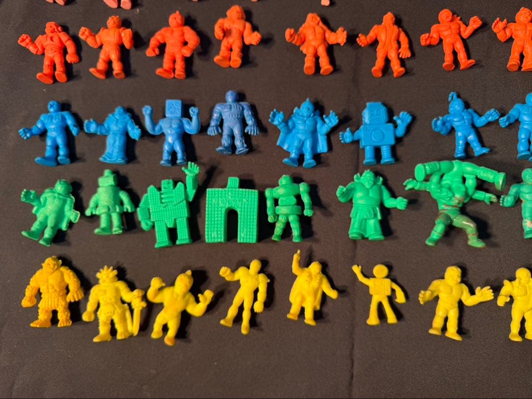 キン肉マン　キン消し　消しゴム　100体　当時物　まとめ売り　フィギュア