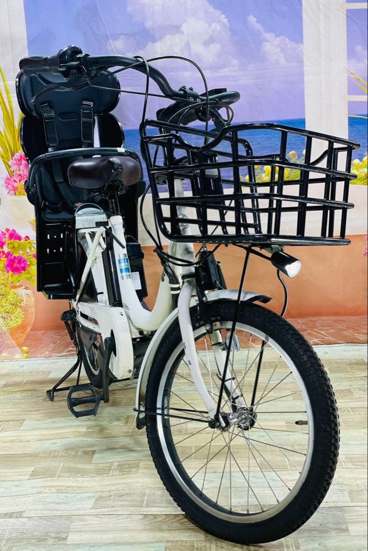 超特価！BIKKE ビッケ⭐️人気ブリヂストン子供乗せ電動アシスト自転車Y3110