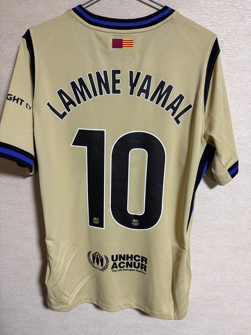 バルセロナ25/26アウェー　ヤマル　レプリカ　インポートM