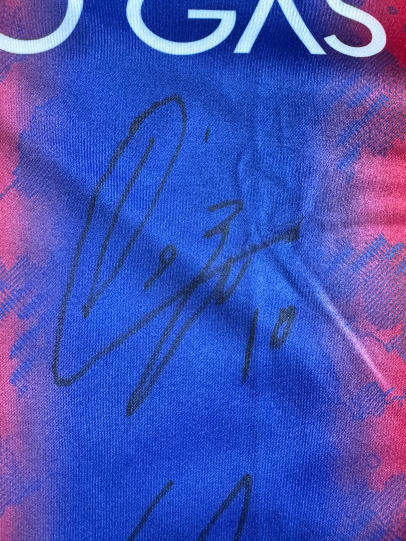 【未使用】FC東京 2024 直筆サイン入り　レプリカ　ユニフォーム