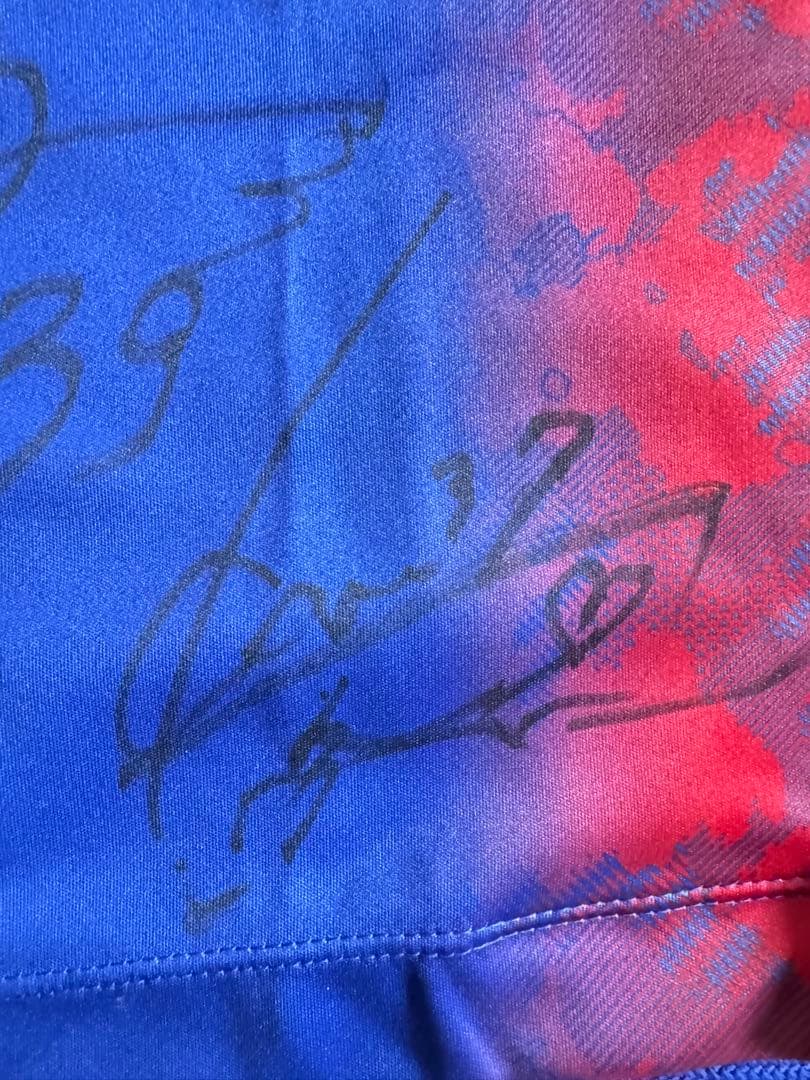 【未使用】FC東京 2024 直筆サイン入り　レプリカ　ユニフォーム