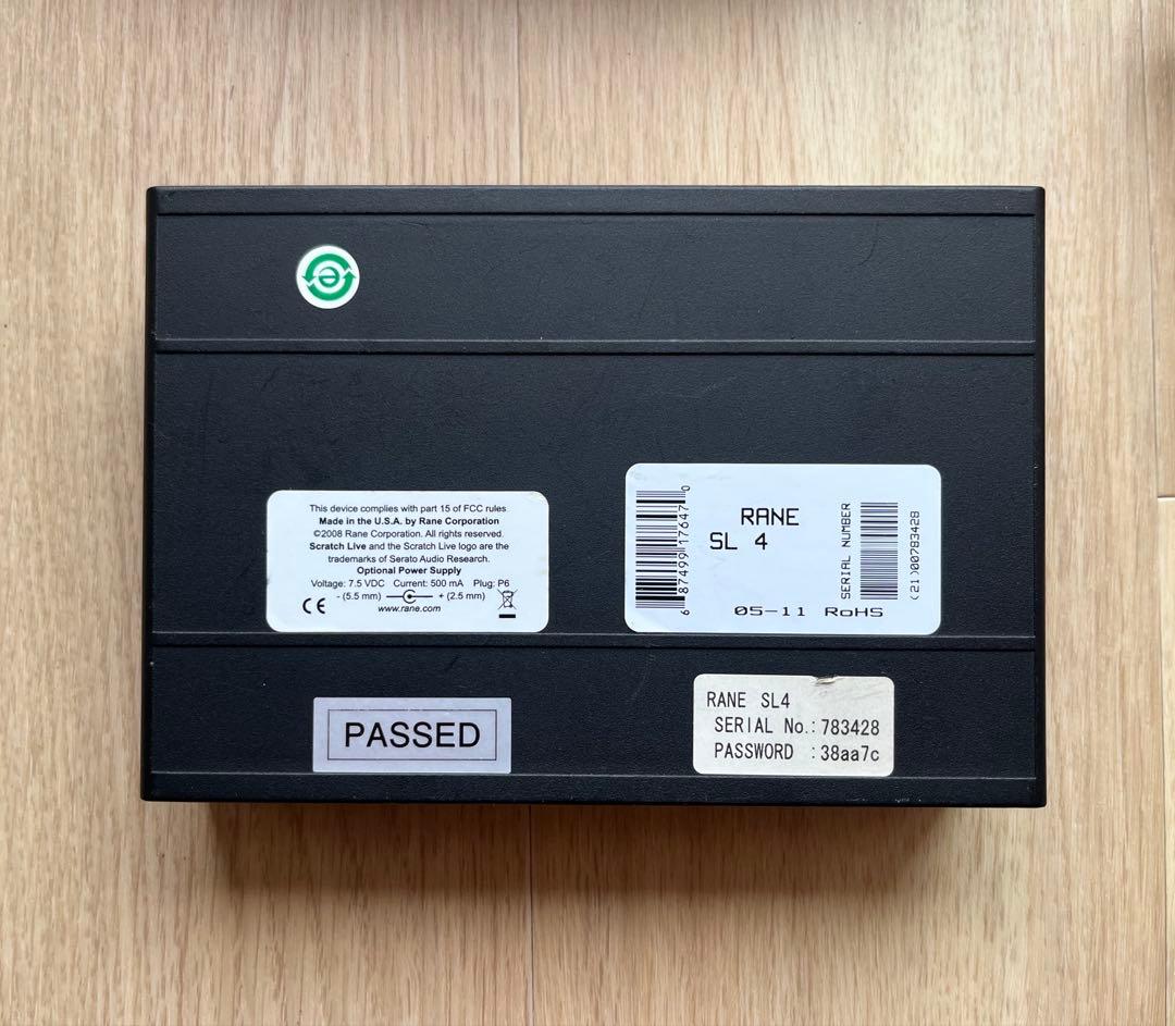 RANE （レーン）SL4 DJオーディオインターフェース