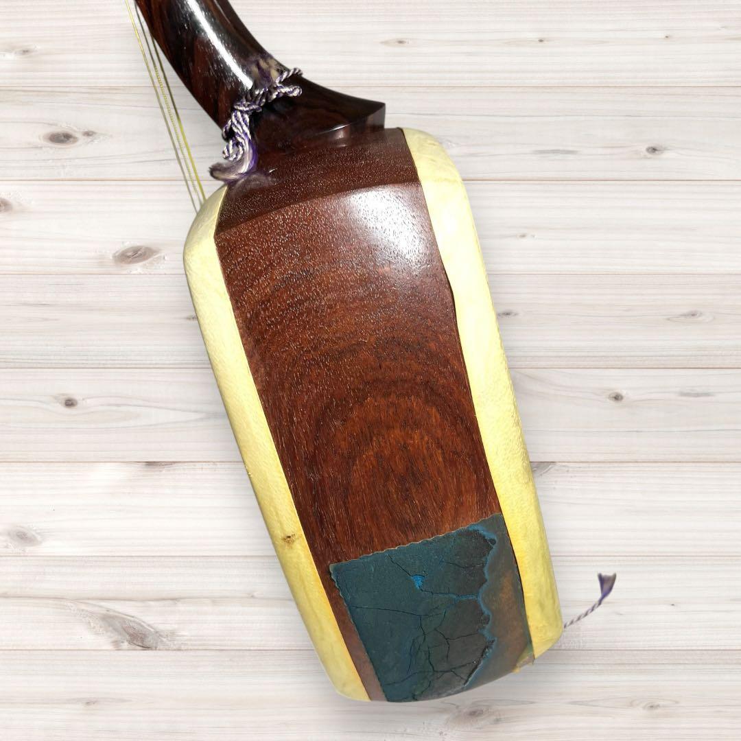 細棹 三味線 ハードケース 和楽器 伝統 弦楽器 バチ