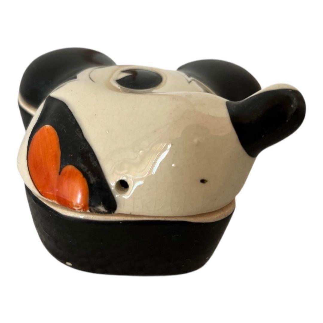 【ヴィンテージ】ミッキーマウス 小物入れ　　陶器