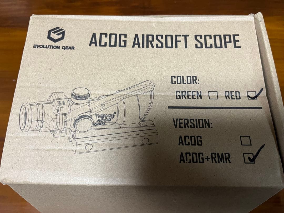 エボリューションギア ACOG+RMR トリジコン