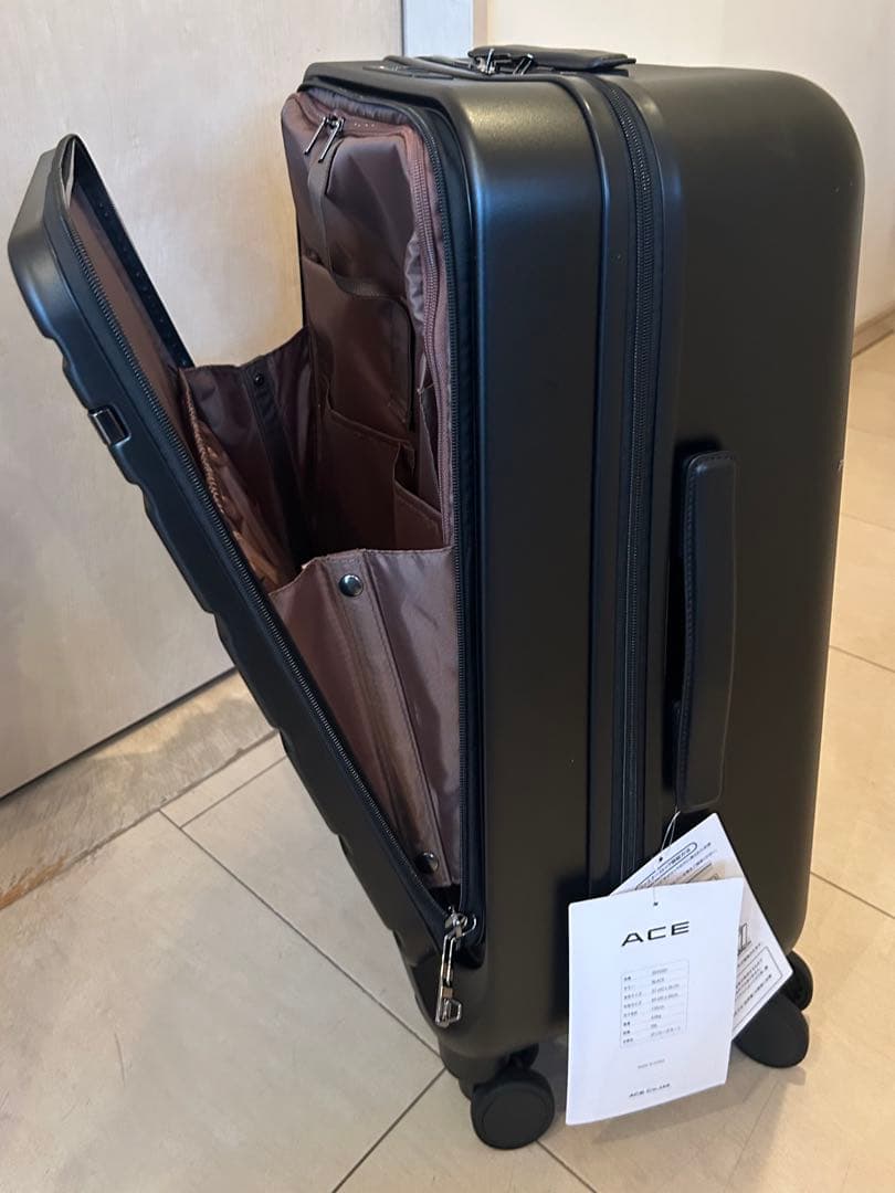 【新品未使用】ACE スーツケース 50L ブラック