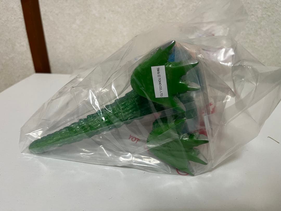 M1号 中島春雄ゴジラ メタリックブルースプレー版 マルサン ソフビ ブルマァク