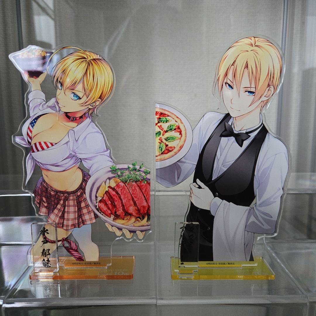 食戟のソーマ　生誕10周年記念 遠月学園祭　アクリルスタンド７体セット