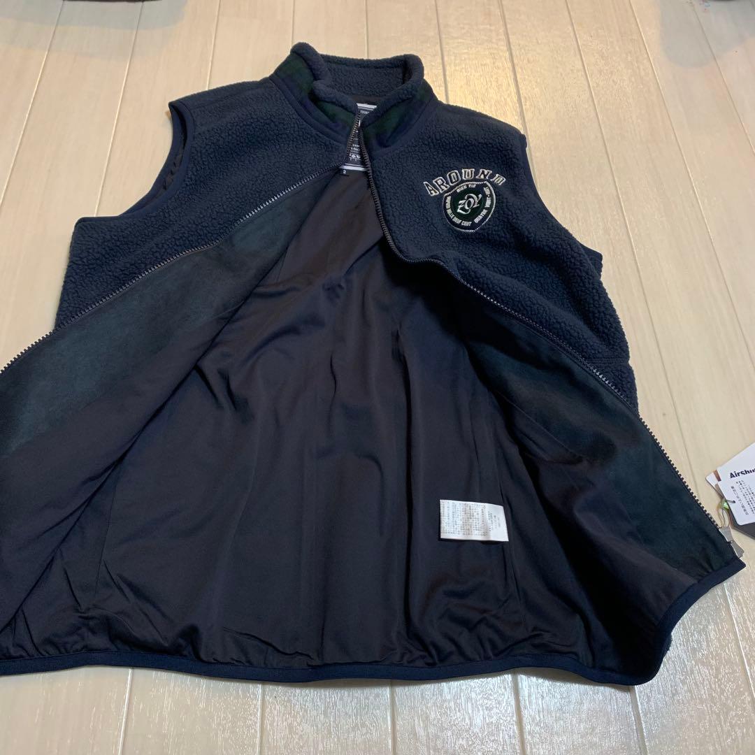 新品未使用■31,900円【ゾーイ zoy】メンズ　フリース　ベスト　1/M