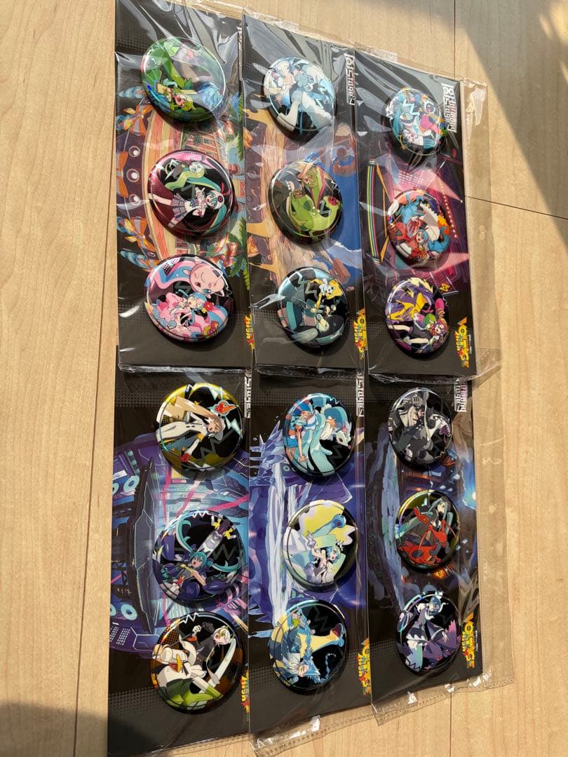 ポケモン×初音ミク　缶バッジ 18個　全種類　コンプリート