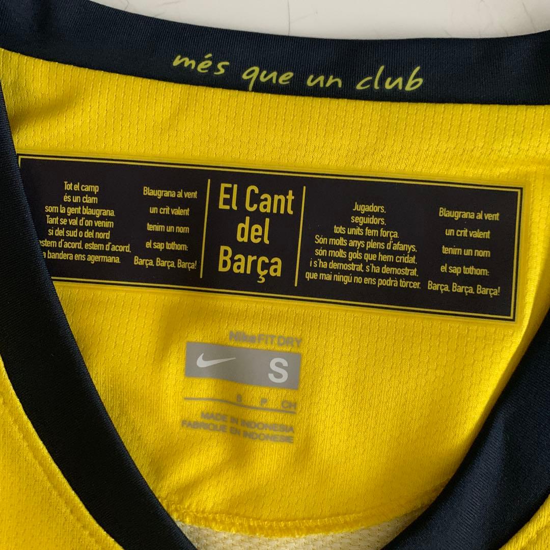 【激レア】Nike FC Barcelona アウェイ　ユニホーム　Sサイズ