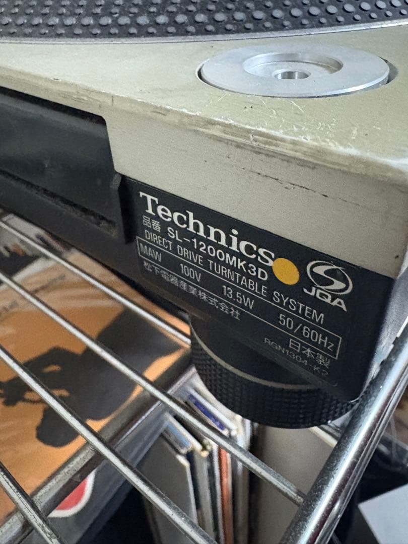 Technics テクニクス　SL-1200 MK3D ターンテーブル