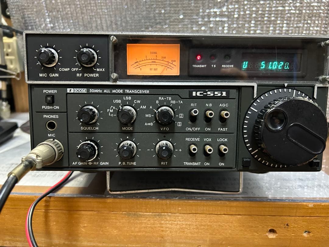 受信機 ICOM IC-511 50MHz ALL MODE