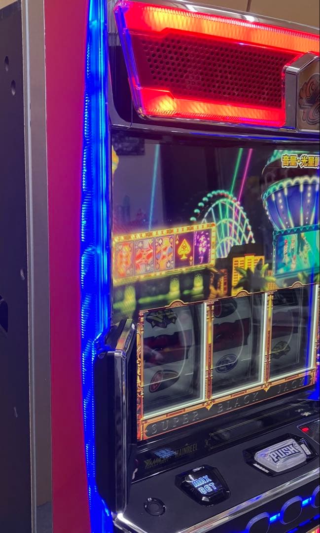 パチスロ L スーパーブラックジャック 簡易ユニット付 スマスロ実機⭕️送料無料⭕️