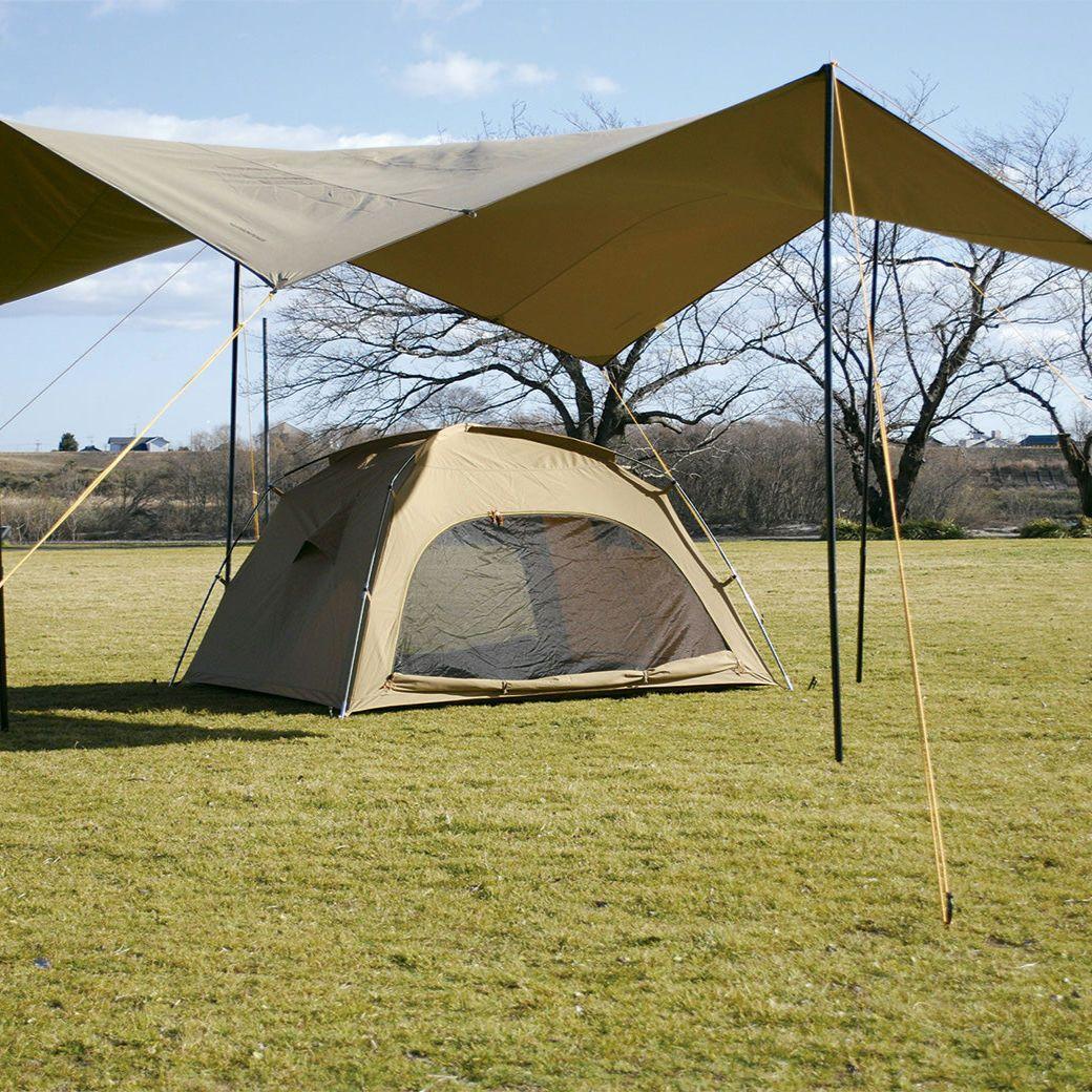 【 美品 1回使用 】ビジョンピークス TCルーテント カンガルー ソロ　デュオ