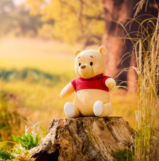 【日本未発売】 プーさん 世界限定7500体 ニットぬいぐるみ