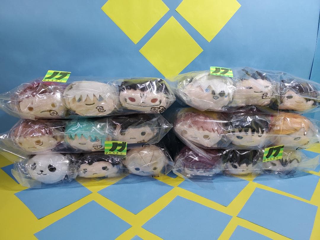 芥見下々 呪術廻戦展 のるキャラマスコット 3体セット 全18種 コンプリート⑤