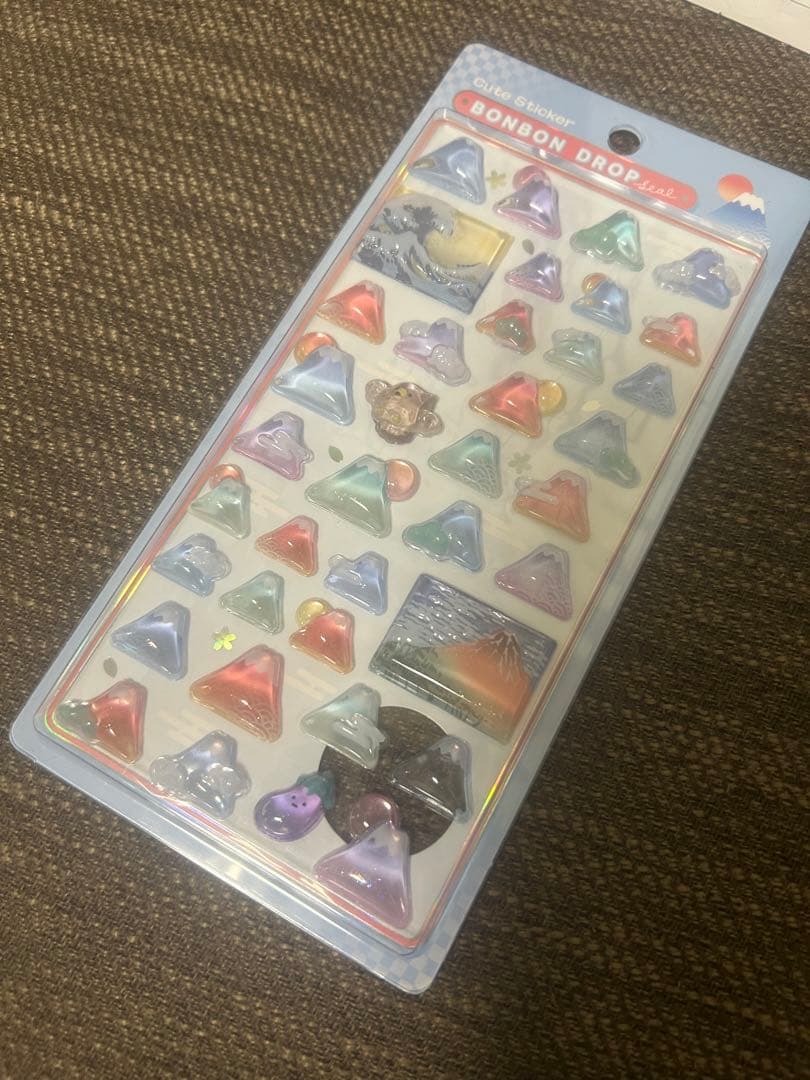 【クーリア正規品】 ボンボンドロップシール　和柄　7種セット