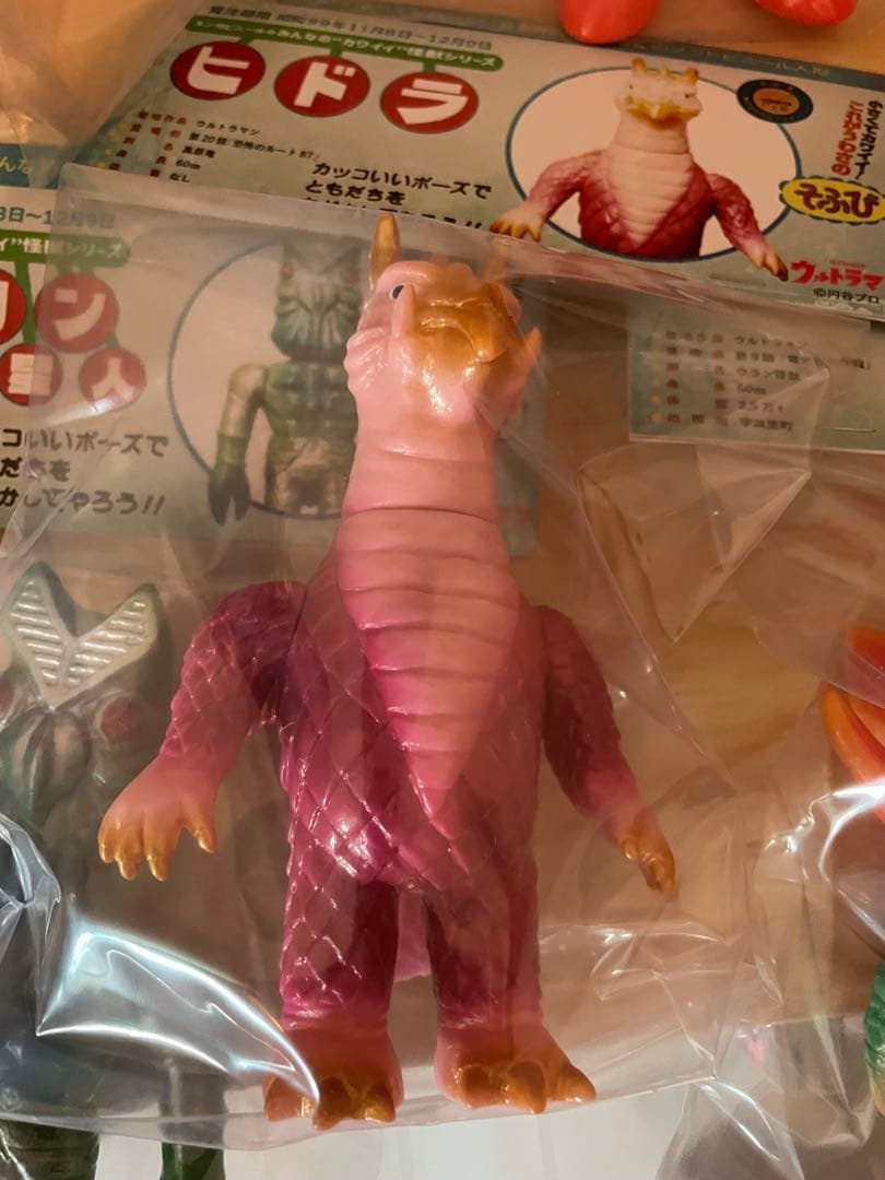 タ*卍様 新品未開封 ENKA VINYLゲッタードラゴン、バルタン、ガボラ、ヒ