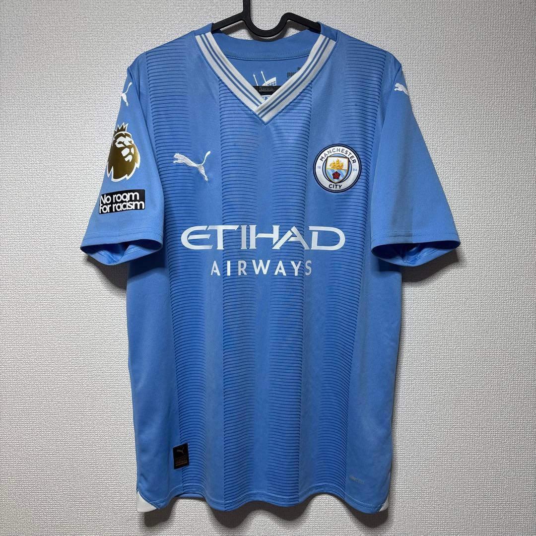 マンチェスターシティ 23/24 ホーム ユニフォーム ハーランド インポートM