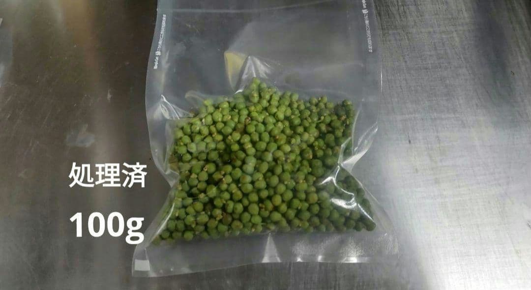 【下処理済】山椒の実　冷凍　300g