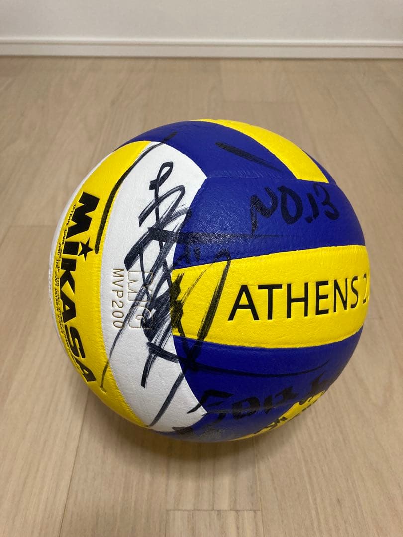 バレーボール女子　元全日本代表　大友愛選手　直筆サイン入りバレーボール