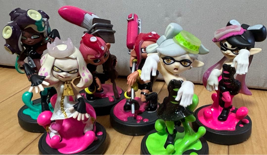 【新春注目品】スプラトゥーン3人気amiibo 6体セット 初期化済み　即日発送