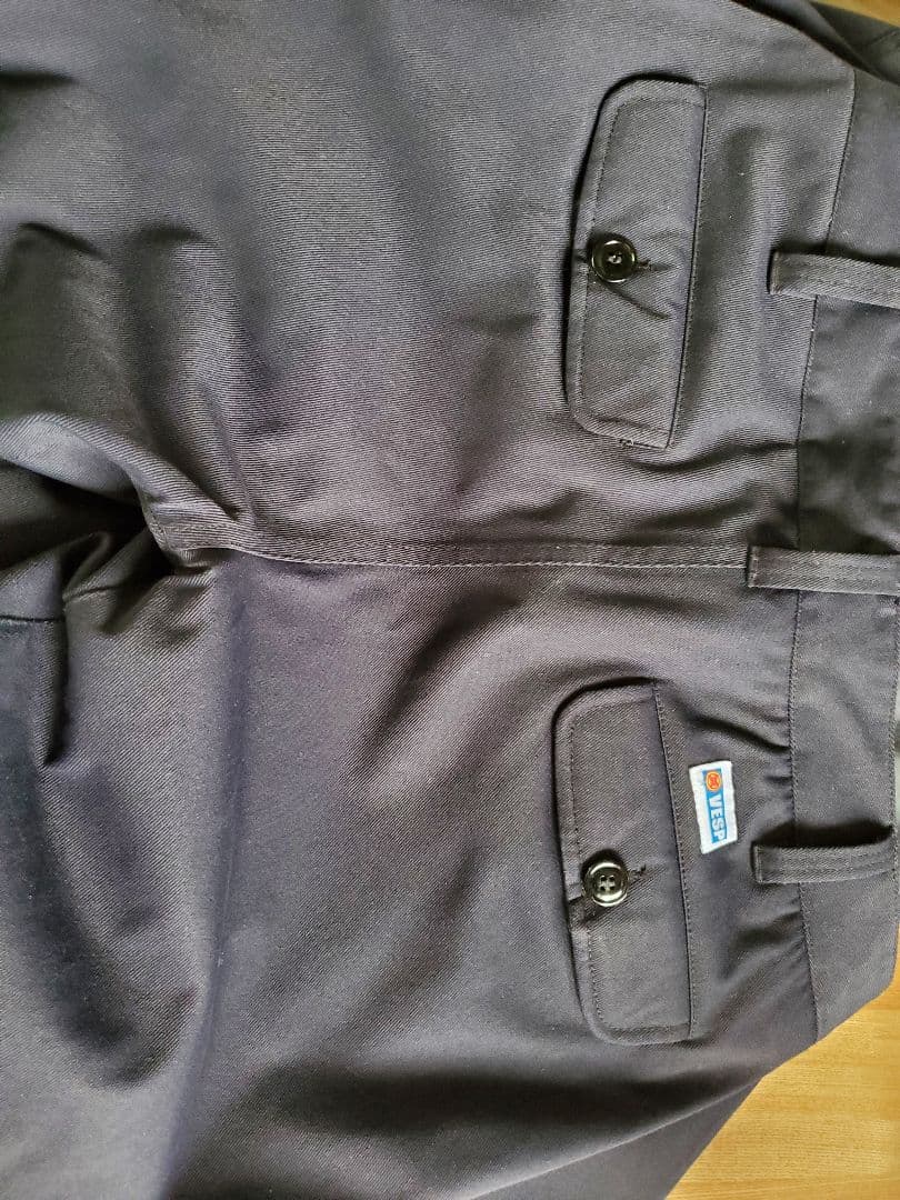 U.S.VESP フード付きジャケット ネイビー/迷彩 上下セット　上M　下 L