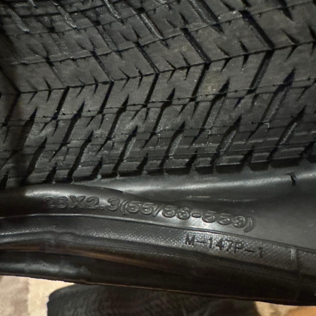 MAXXIS DTH 26×2.3 black（2本セット）