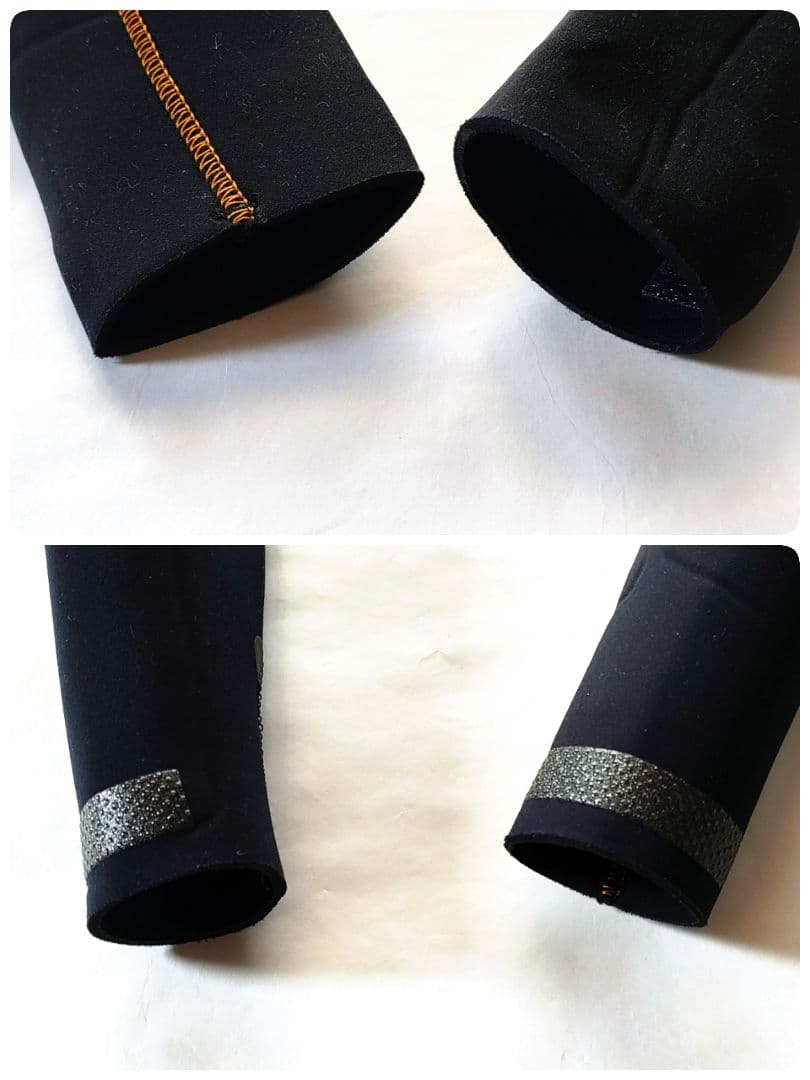 【超美品】XCEL フルスーツ ノンジップ 5×3 ブラック/ゴールド 日本製