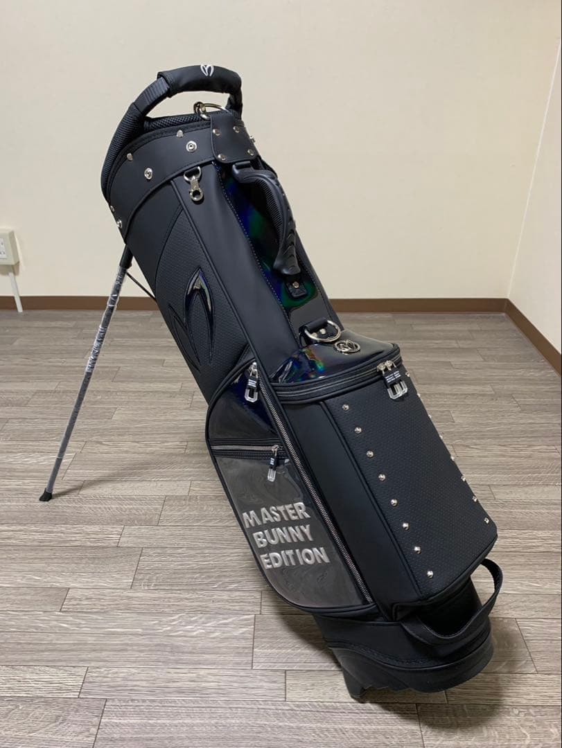 MASTER BUNNY EDITION キャディバッグ　フードカバー2種類付