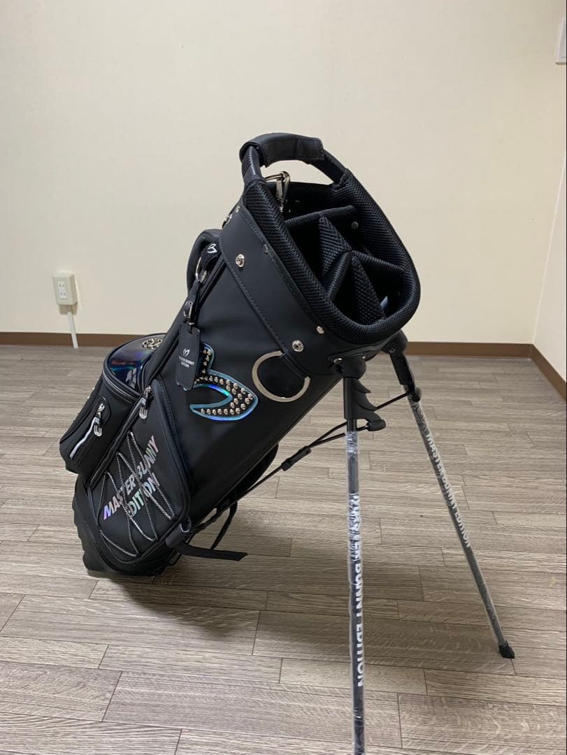 MASTER BUNNY EDITION キャディバッグ　フードカバー2種類付