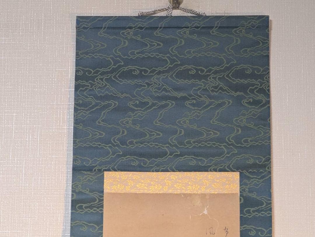 【真作】掛軸　梅花古木図　静けさ漂う文人画風　気品ある和歌と筆致　T33