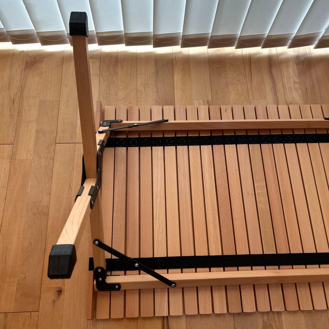 【新品未使用】Hilander（ハイランダー） ウッドロールトップテーブル　90