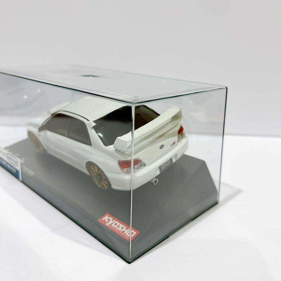 京商ミニッツスバルWRX STI spec C ホワイト　ホワイトボディー