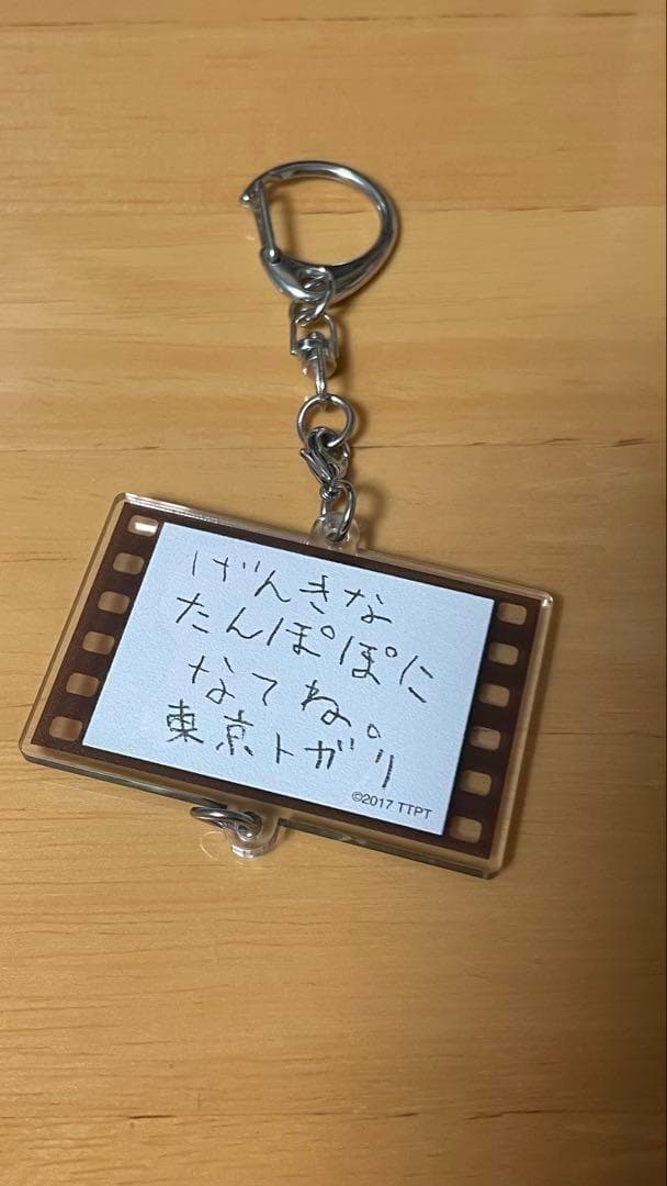 東京トガリ　1/1 おすわりぬいぐるみ　アクリルキーホルダー付き