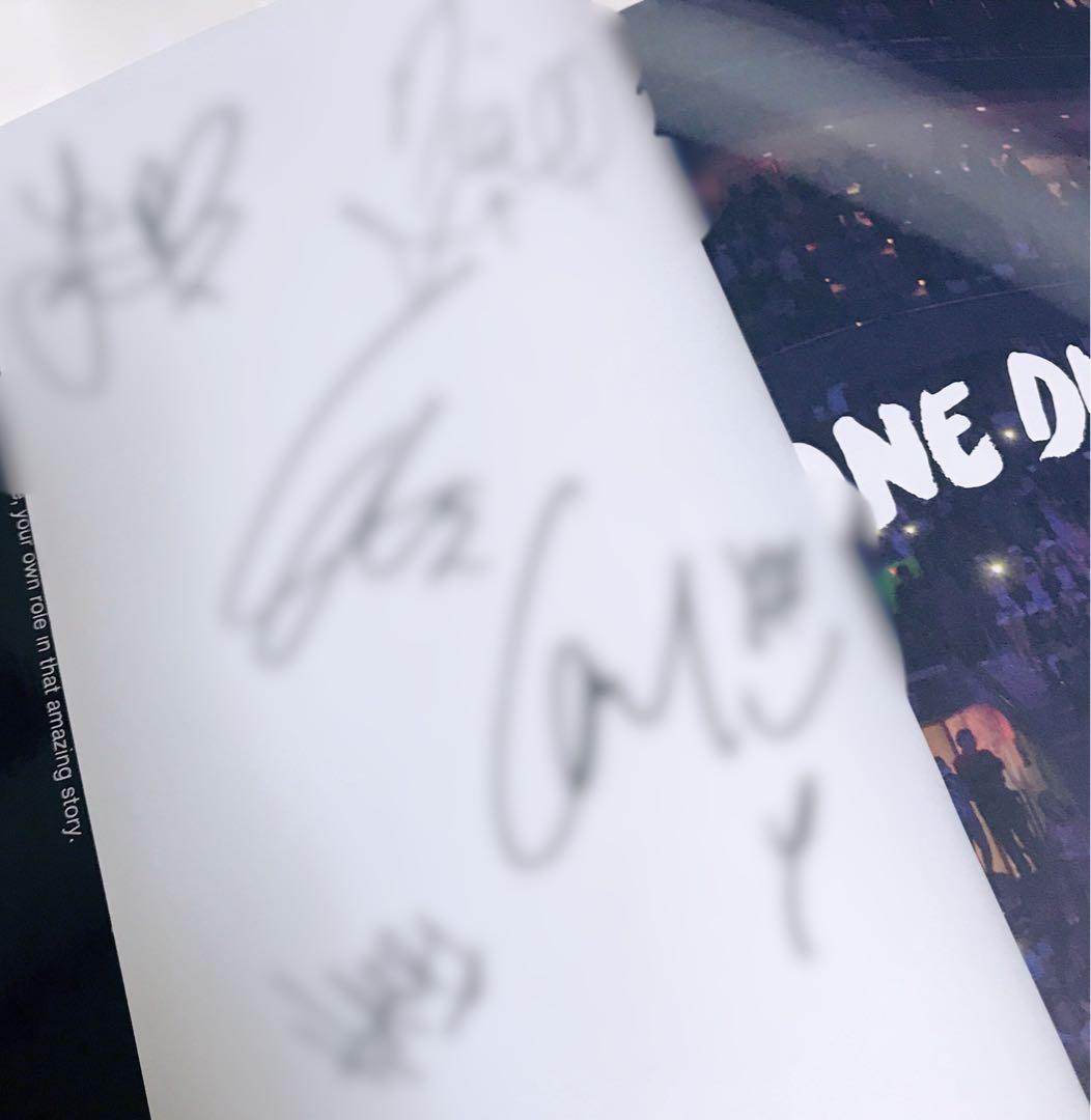 [洋書] One Direction ワンダイレクション 直筆サイン本 1D