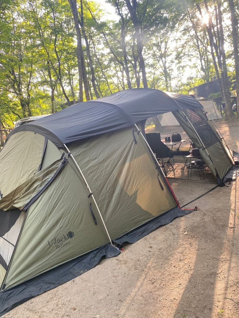 2ルームトンネルテント Bellows