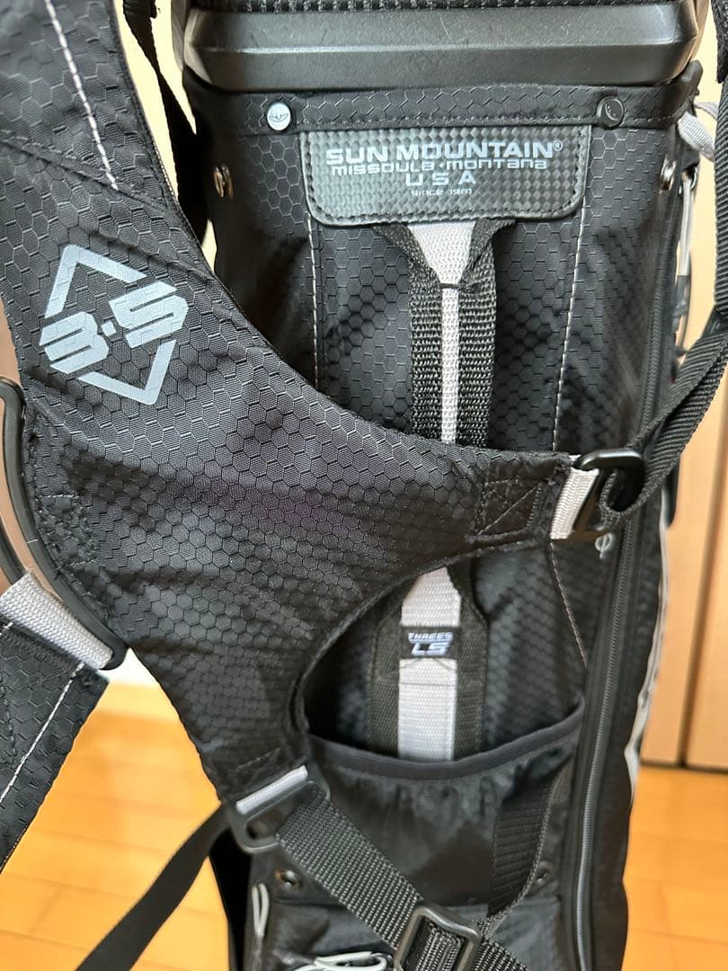 SUN MOUNTAIN スタンド式ゴルフバッグ ブラック