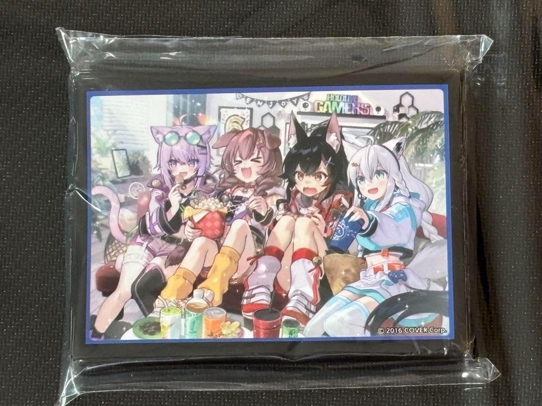 ホロライブゲーマーズ 6周年記念　ラバーマット&カードスリーブ