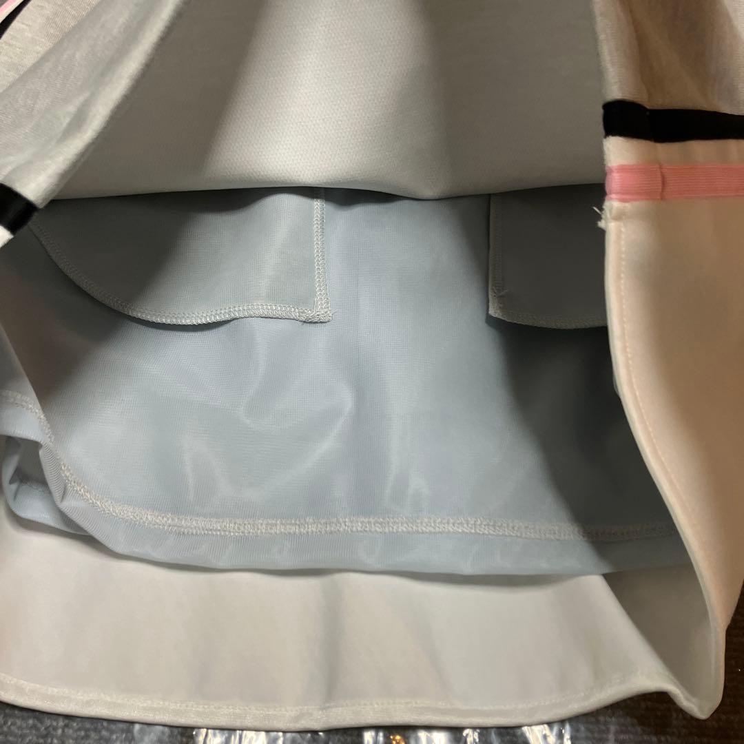 28600円　新品未使用　archivio グレー サイドストライプ スカート