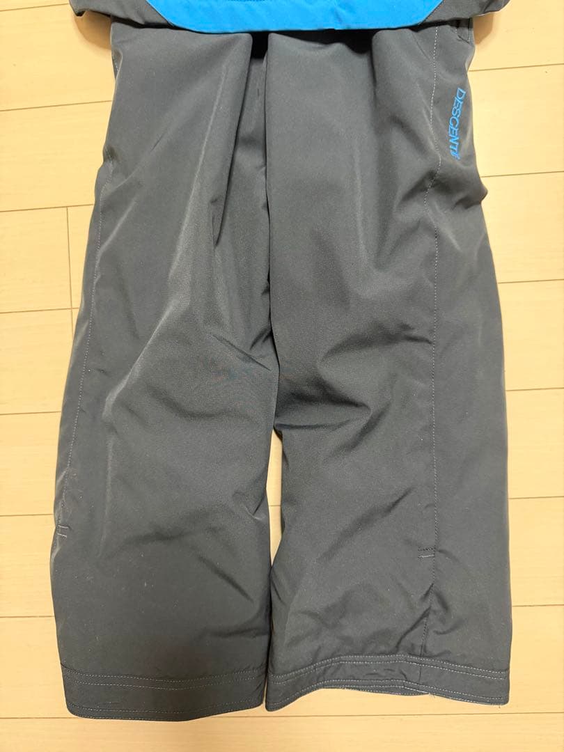 DESCENTE スキーウェア 子ども用 青色