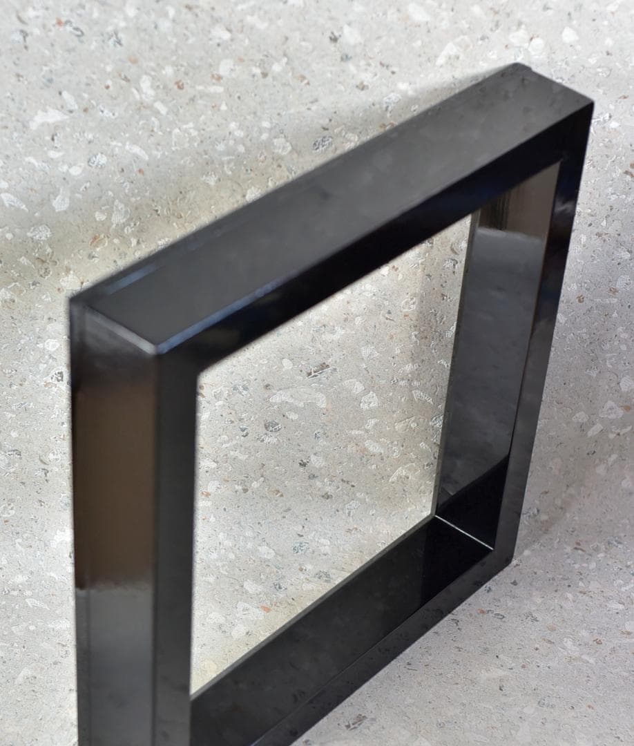 輪島塗、山口清次作真塗炉縁【極上品】　囲炉裏/お茶道具