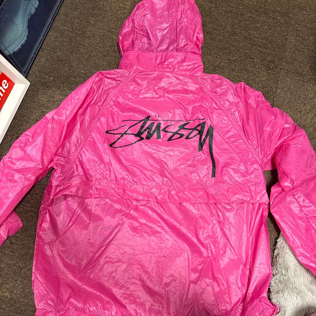 ウォーキング・ランニングウェア Stussy Beach Shell Wrinkled Nylon Pink
