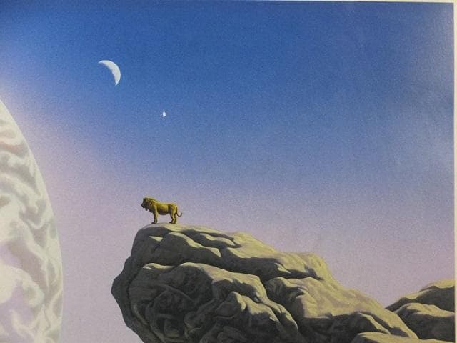 シム・シメール　直筆サイン『ここは彼等の惑星でもある』ミクストメディア1127D